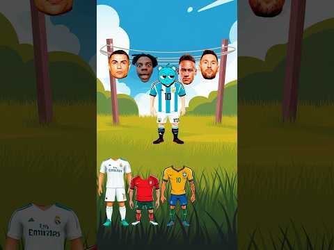 Whose Head Is Each One? Ronaldo vs Messi vs Neymar vs Speed