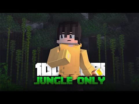 100 Hari di Minecraft Tapi Jungle Only