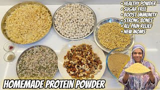 Ghar Mai Banao Protein Powder | Thakan, Kamzori, Haddiyon Ka Dard Dur Kare | Protein Powder Ke Fayde