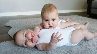 Baby's First Best Friends: The Funniest Sibling Moments - Cute Babies Video