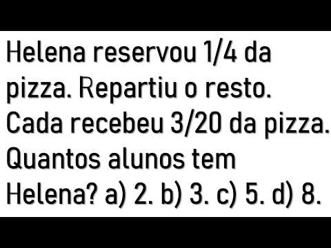 PROBLEMA ENVOLVEND FRAÇÃO MATEMÁTICA BÁSICA PARA CONCURSO