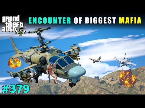 MICHAEL COMMITTED POWERFUL ATTACK ON THE BIGGEST MAFIA BASE | GTA V GAMEPLAY #379