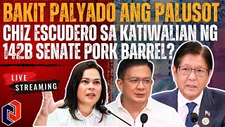 Bakit PALYADO ang PALUSOT ni Chiz Escudero sa KATIWALIAN ng 142B Senate Pork Barrel?