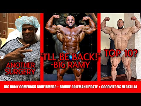 Ronnie Going into Another Surgery + Did Big Ramy Just Confirm his Comeback? + Neckzilla Vs Goodvito