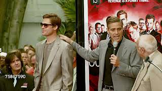 Brad Pitt and George Clooney about Ocean's Thirteen