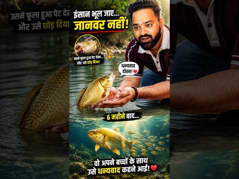 इस लड़के ने गर्भवती मछली को बचाया… फिर जो हुआ वो देखकर रो जाओगे 😭 #rescue #fish #shorts