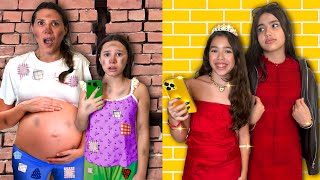 Mãe rica VS Mãe pobre! *Novelinha*