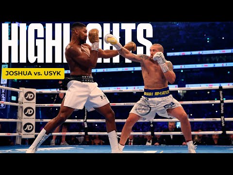 Oleksandr Usyk vs Anthony Joshua 1 FIGHT HIGHLIGHTS