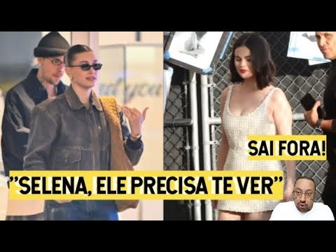 Hailey LEVA Justin Bieber para VER Selena Gomez no Jimmy Kimmel "SÉRIO, ELE PRECISA TE VER"