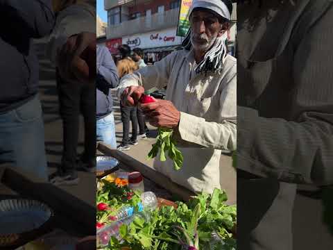 Red Raddish๐ #raddish #rajasthan #mountabu #mountains #redrose #reels #hindu #hinduism #oldman