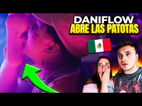 🇪🇸 ESPAÑOLES REACCIONAN a DANI FLOW - ABRE LAS PATOTAS 😰 🇲🇽  **pero queeeeeeee?!**