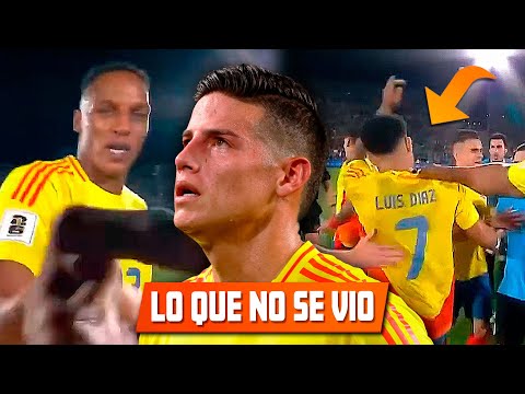 LO QUE NO SE VIO! LUIS DIAZ DISCUTE CON URUGUAYOS l YERRY MINA Vs CAMAROGRAFO l JAMES DECLARACIONES