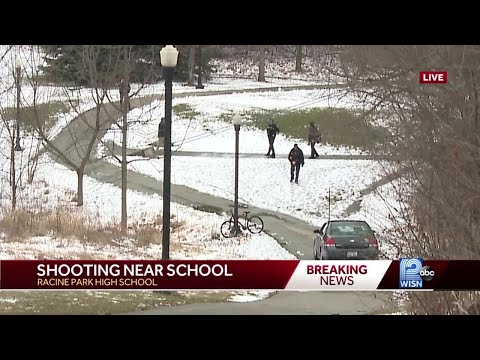 Person shot near Racine Park High School