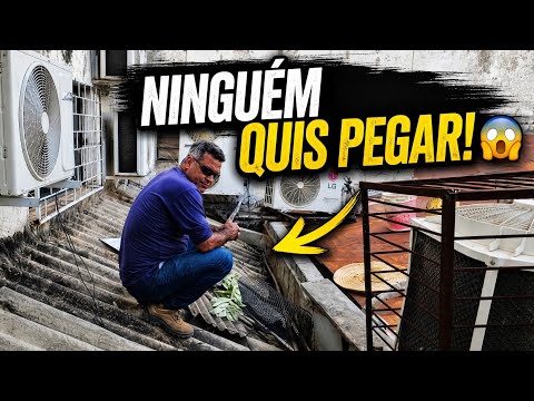 Ninguém quis esse serviço… sobrou pra mim