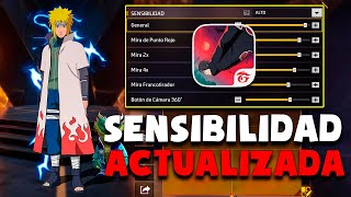 ✅ LA MEJOR SENSIBILIDAD ⚙ para dar TODO ROJO 👺 en la *NUEVA ACTUALIZACIÓN*🔥 de FREE FIRE 2025