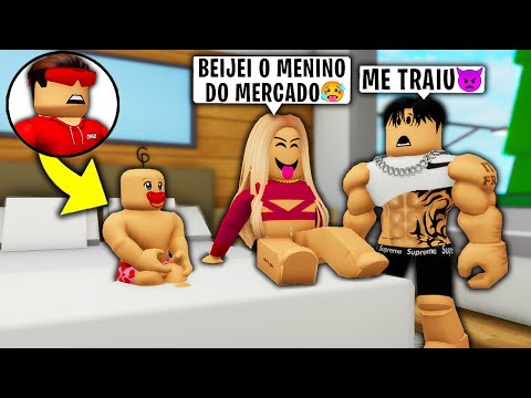Fui ADOTADO por um CASAL de TRAIDORES e ISSO ACONTECEU... BROOKHAVEN RP Roblox