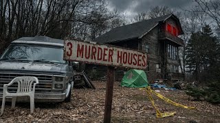 I Explored 3 Abandoned Murder Houses in 72 Hours (Extremely Disturbing True Crime)