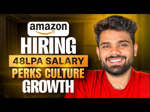 Amazon 48LPA Package , Perks, Interview Process and Preparation for 2025