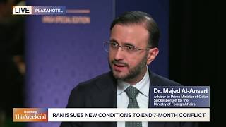 YouTube video thumbnail:  Qatar Works to Bridge Gap in US Iran Talks 