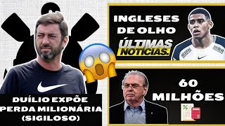 🚨🚨 CLÁUSULA OBSCURA EM VENDA É REVELADA! INGLESES DE OLHO E+ | AS ÚLTIMAS NOTÍCIAS DO CORINTHIANS