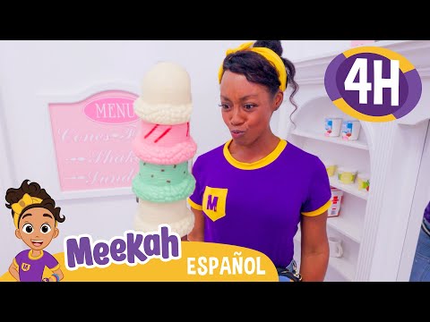 Meekah la heladera | 💜¡Hola Meekah!💜Amigos de Blippi | Videos educativos