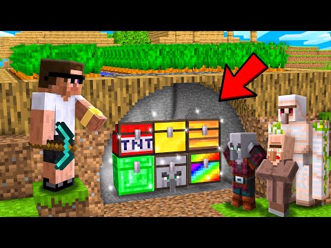 Villagers are Hiding SECRET CHESTS from Me in Minecraft..