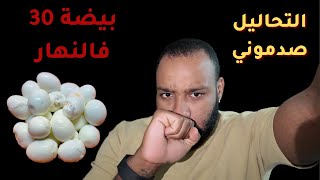 كليت 30 بيضة كل نهار لمدة 7 أيام - ?Eggs 210 CHOLESTEROL