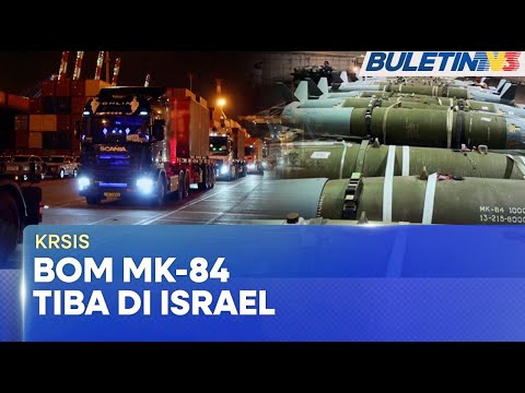 KRISIS |  Bom Seberat 907 Kg ‘Mendarat’ Di Israel