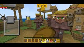 Kingcraft - Survival Gameplay Part 1 - VILLAGE AND TRADING