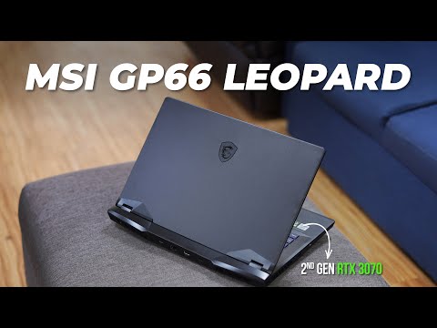 (ENGLISH) MSI GP66 Leopard Gaming Laptop (2021)