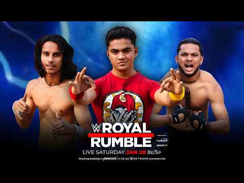 WWE - Royal Rumble 2025 | John Cena vs Brock Lesnar vs Seth Rollins Full Match | Backyard Wrestling