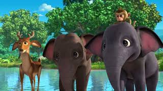 🚨🚓💥🎬ACTION FUN & DRAMA IN JUNGLE  10 | MOWGLI CARTOON | Animated Series | Cartoon Show | JUNGLE BOOK