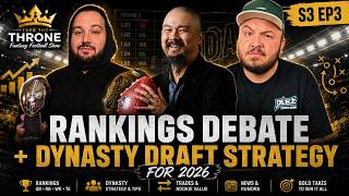 Early 2026 Fantasy Football Rankings + Dynasty Draft Strategy Explained - Take The Throne Fantasy