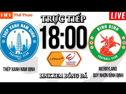 🔴THÉP XANH NAM ĐỊNH VS QUY NHƠN BÌNH ĐỊNH TRỰC TIẾP NHẬN ĐỊNH BÓNG ĐÁ VÒNG 14 V-LEAGUE 2024/25