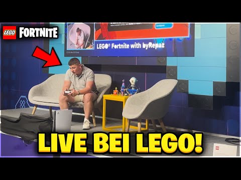 LIVE LEGO FORTNITE auf der GAMESCOM 2024 BÜHNE bei LEGO! 😍