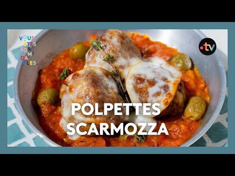 Recette italienne - Polpettes Scarmozza