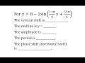 Understanding Sine Function Transformations