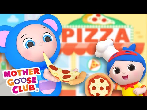 Let's Make a Pizza | Grab a Big Cheesy Slice 🍕 | Mother Goose Club Cartoons #NurseryRhymes