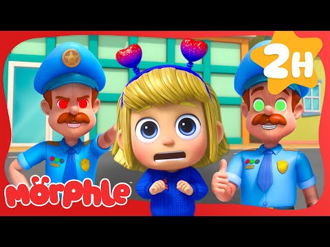 Good Cop vs Bad Cop! 🚨 | RoboFreeze Marathon | Cartoon for Kids | Mila and Morphle