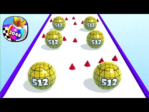 Ball Merge 2048 - All Levels Ball Gameplay Android, iOS ( Level 4540 - 4551 )