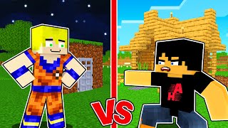 لما صاحبك يقرر يبني بيته جنب بيتك! 😂🔥(انميشن ماين كرافت)
