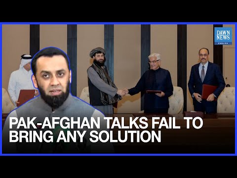 YouTube video thumbnail: Pak-Afghan Talks Fail to Bring Any Workable Solution: Information Minister
