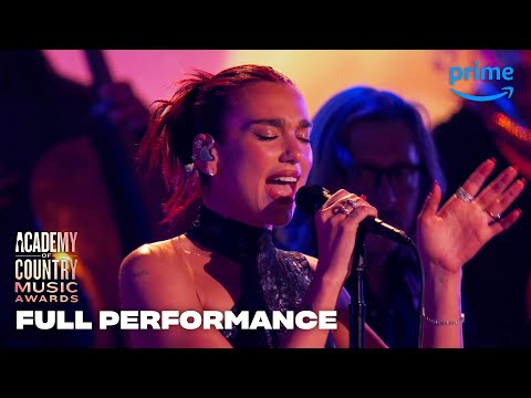 Chris Stapleton and Dua Lipa Perform &quot;Think I’m In Love With You” | 2024 ACM Awards | Prime Video