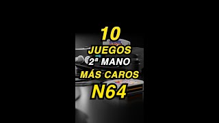 💶 ¡10 juegos más caros de 2ª mano de Nintendo 64!