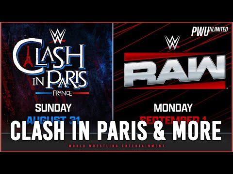 WWE Officially Announces Clash In Paris & More