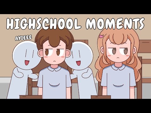 HIGHSCHOOL MOMENTS | Pinoy Animation