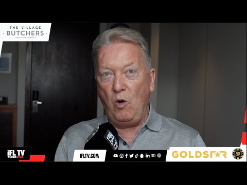 'WHAT DO THEY ***** KNOW?'- FRANK WARREN ON USYK v DUBOIS 2, JOSHUA, FURY, EUBANK JR, SHEERAZ-CANELO