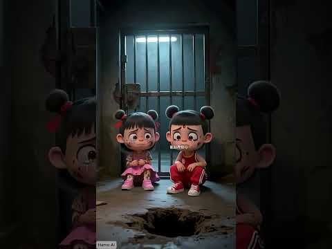 شوف الفار ده ازاى ساعد الاخين دول فى الهروب من السجن😲😱 #viral #cartoon