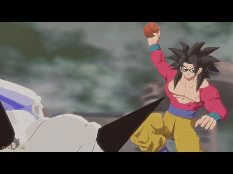 Goku Dunks On Omega Shenron