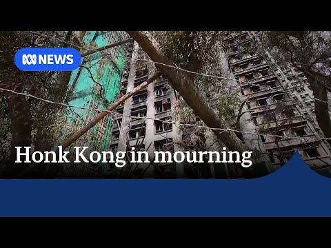 YouTube video thumbnail: Hong Kong Tower Fires Response Shifts From Rescue to Recovery 